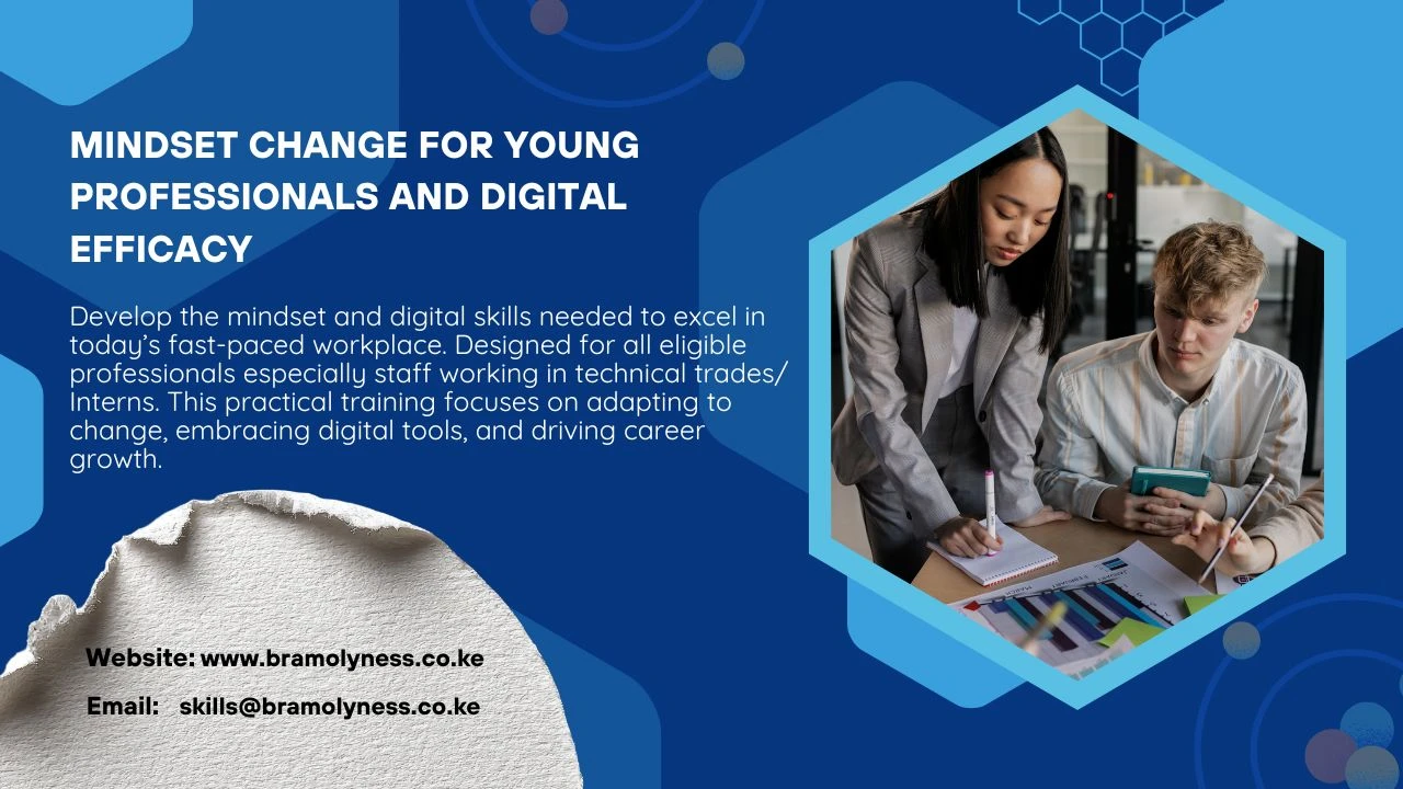 Mindset Change for Young Professionals and Digital Efficacy